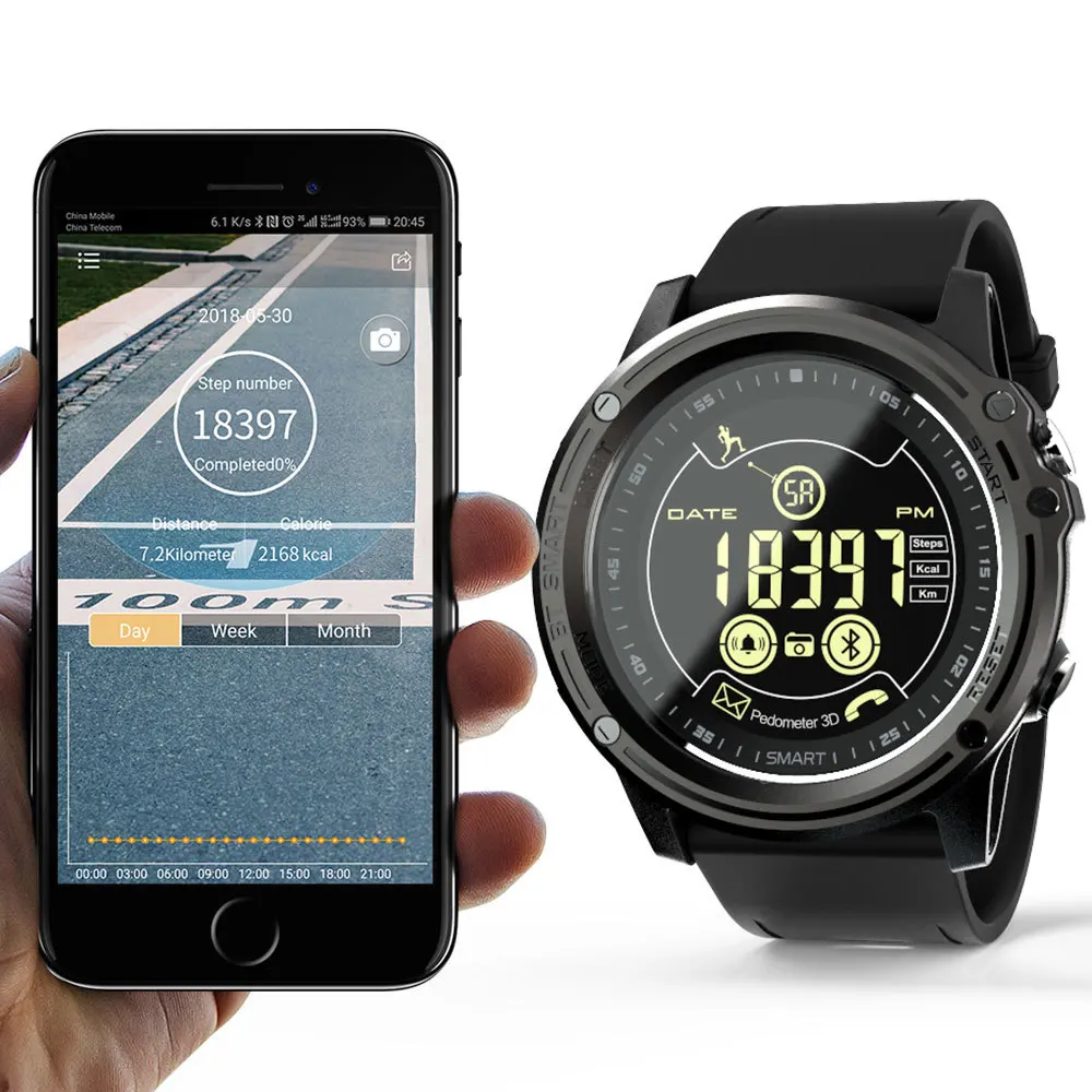 MOKA Fashion Bluetooth Smart Watch Waterproof Digital Sport pedometer Men Clock Ultra-long Standby SmartWatch for ios android MOKA Fashion Bluetooth Smart Watch Waterproof Digital Sport pedometer Men Clock Ultra-long Standby SmartWatch for ios android