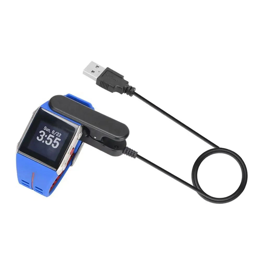 

1M Portable Data Transfer Dock Charging Clip Charger for Polar V800 Smart Watch 2018 NEW