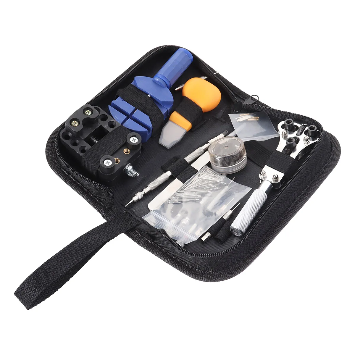 

Repair Tool Kit Maintenance Manual Easy to Use Portable 71 Piece Back Case Opener Professional for Watch Collector Watchmaker