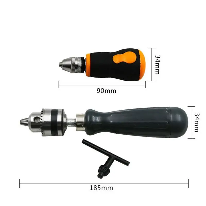 Manual Punch Drill Woodworking Fruit Pit Carving Twist Drill Hand Drill
