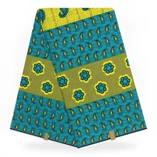 Лучшее качество! Настоящий настоящий голландский воск настоящий воск, африканская набивная ткань хлопок нигерийский, Африканский ткань для платья