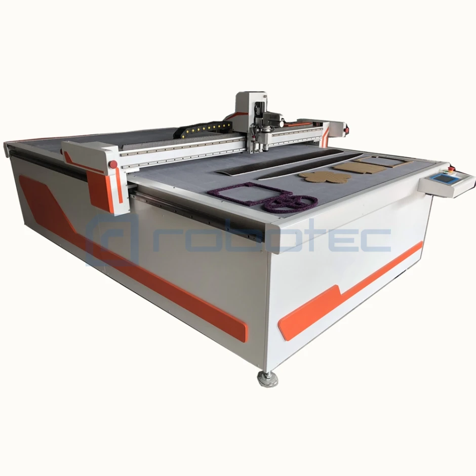 

Auto feeding cloth textile fabric cutting machine with oscillating knife,Fabric Leather PVC Vibrating Knife Cutting Machine