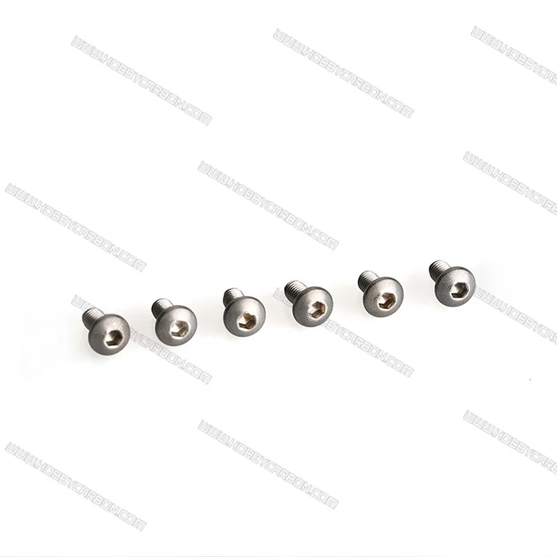 Болты титановые с шестигранной головкой ST009 M3x5mm 26mm iso7grad380 e2 GR2|Детали и аксессуары|