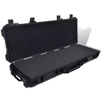 

vidaXL Waterproof Plastic Molded Gun Case Trolly Carry Case 141079