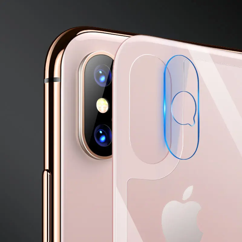 Задняя Стекло Обложка для Apple iPhone Xr X Xs Max 3D с закругленными краями закаленное