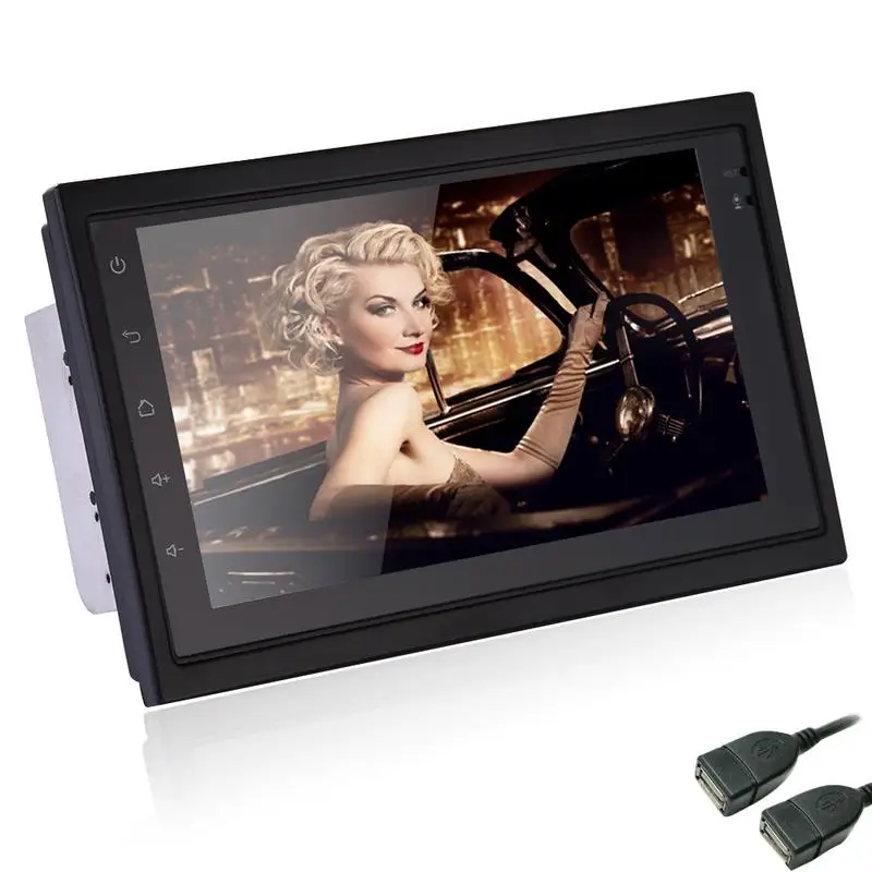 

For Universa Ultrathin 7 Inch 2DIN Bluetooth WIFI Navigator Radio MP5 Audio Player GPS Reversing Camera RDS Quad-core Android6.0