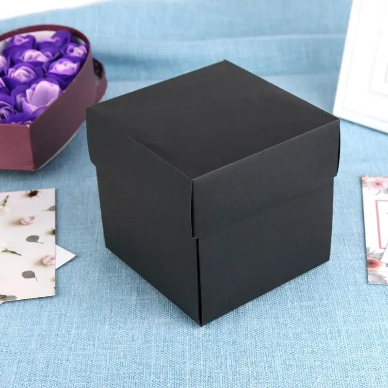 

DIY Surprise Love Explosion Gift Box for Anniversary Scrapbook Photo Album Birthday Valentines Day Organizer Case Storage Tool