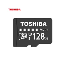 TOSHIBA карты флэш-памяти M203 100 МБ/с. 64 ГБ и 128 Гб 32 GB 16 GB MicroSDXC SDHC U1 Class10 FullHD TF карты для Android