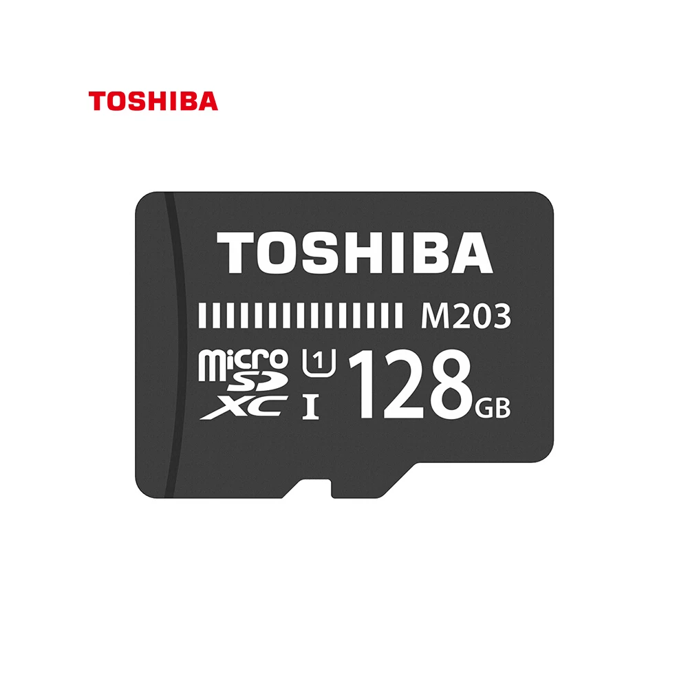 Карта памяти TOSHIBA M203 100 МБ/с. 128 Гб 64 ГБ 32 16 MicroSDXC SDHC U1 Class10 FullHD TF карта для Android |
