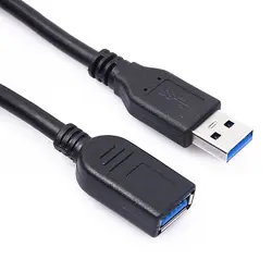 Портативный USB 3,0 удлинитель Тип кабеля Мужчина к f-удлинитель кабель USB3.0 провод шнур расширенный для ПК