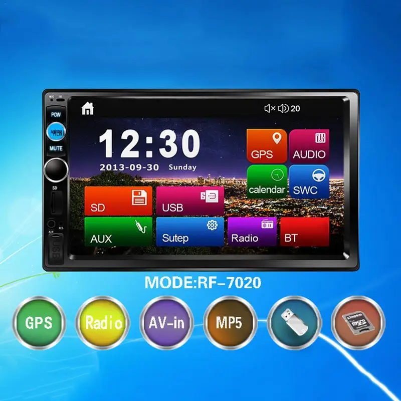 

7020 7 Inch MP5 Car MP5 Player HD Bluetooth Universal Vehicle Mounted Multimedia Player Bluetooth Drop Shipping 2019