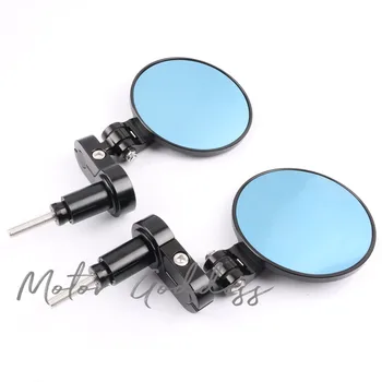 

Universal Motorcycle Handlebar Rear View Side Mirror Rearview Mirrors For YAMAHA R6 2004 2005 2006 KAWASAKI Z1000 Z800 Z750 Z900