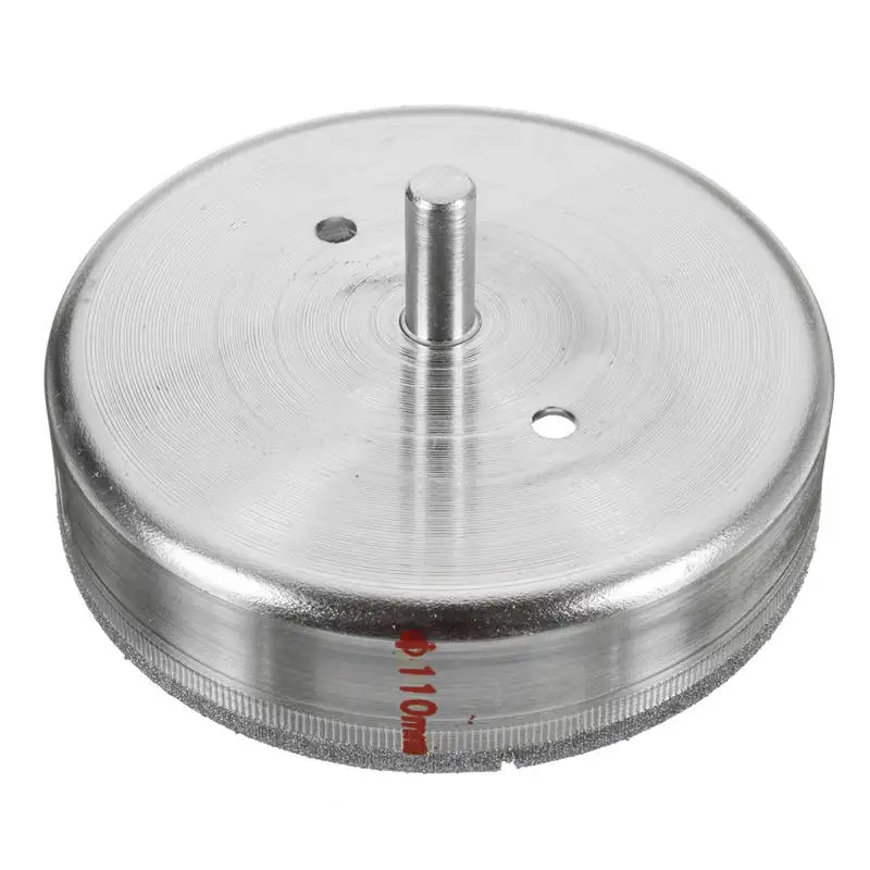 

110mm 4 3/8'' Inch Diamond Coated Drill Bit Hole Saw Core Drills Marble Tile Suitable for use in drill hole on glass