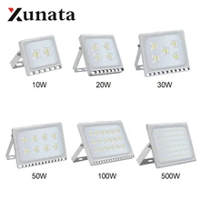 Светодиодный точечный светильник Светодиодный прожектор светильник на открытом воздухе 220V Водонепроницаемый Ip65 потолочные светильник s Светодиодный отражатель светильник ing 10W 20W 30W 50W 100W 200W 500W