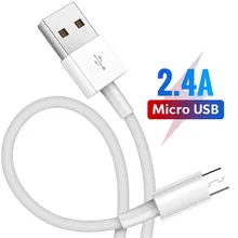 REZ Micro USB кабель 2.4A нейлон Быстрая зарядка USB кабель для передачи данных для Hua Wei samsung Xiaomi Android мобильный телефон usb зарядный шнур