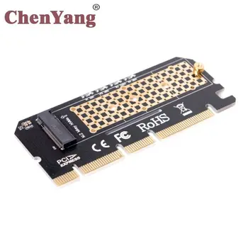

10pcs/lot NVME AHCI NGFF M-key SSD to Motherboard PCI-E 3.0 16x 4x Adapter for XP941 SM951 PM951 970 960 EVO SSD
