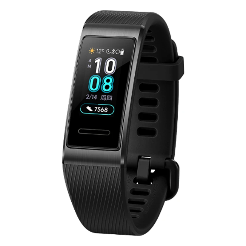 

Original Huawei Band 3 Pro GPS-built 5ATM Heart Rate Monitor Caller Message Show Infrared Detect Sensor Bracelet Smartwatch Band