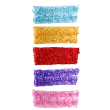 Роза стрейч стул пояса эластичная ткань атласная ткань стул пояса Свадебная вечеринка день рождения банкет церемонии украшения для стульев