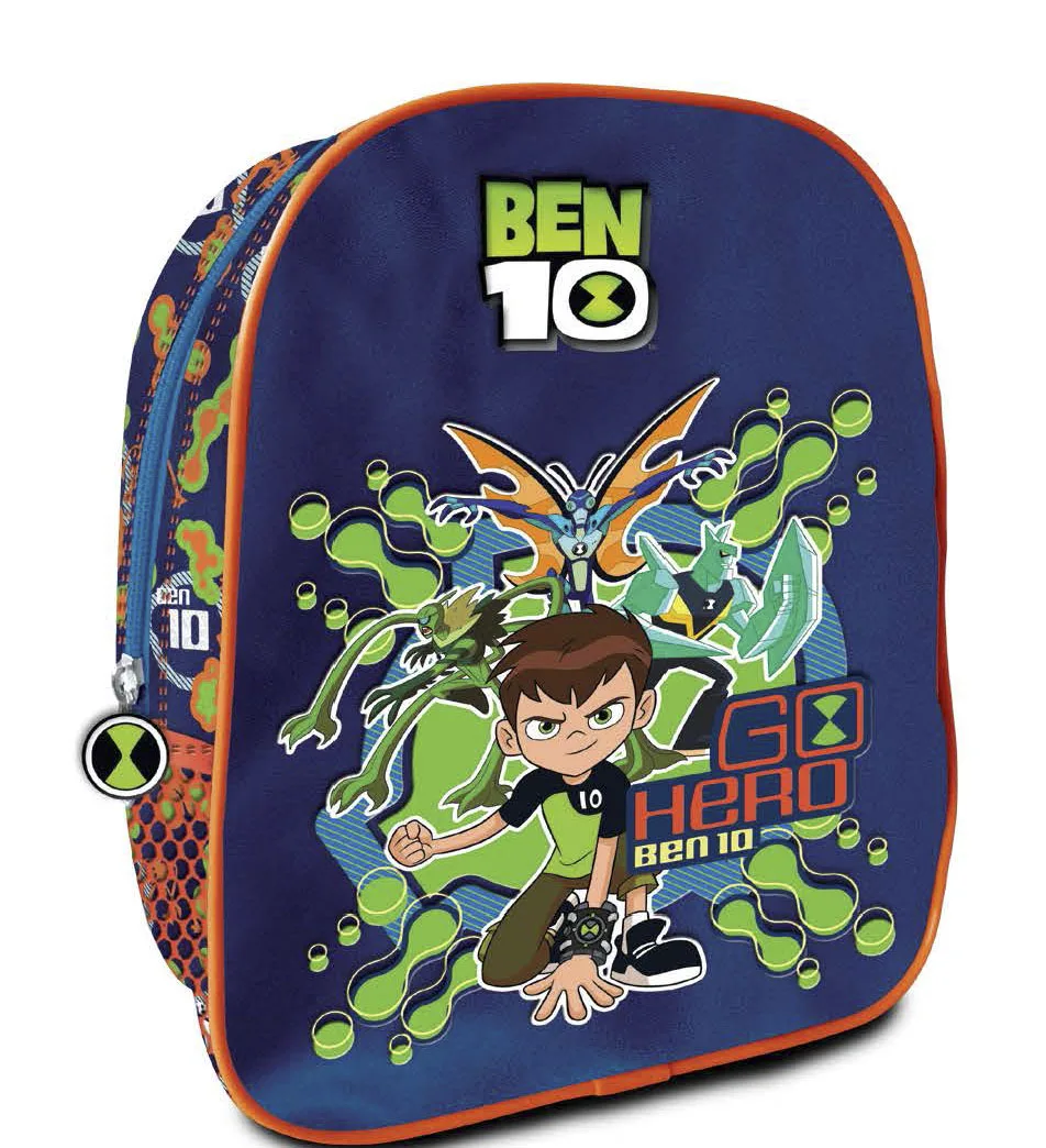 BEN 10 mochila small infantil superheroes