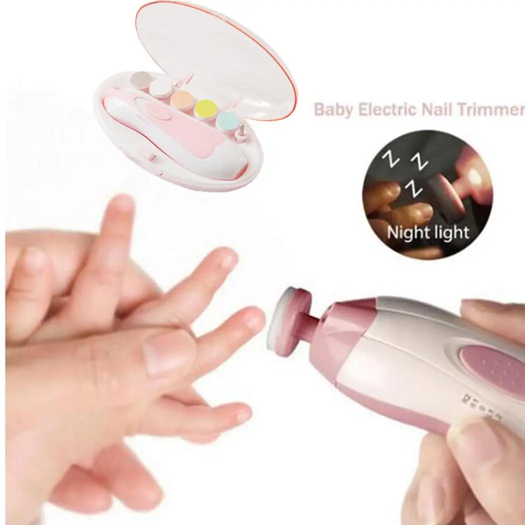 Creative Baby Electric Nail Clipper polisher Trimming Multi functional
