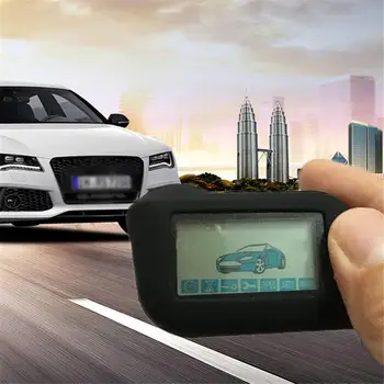 

High quality silicone protective case Silicone Key Cover Keychain for A93/A63 2 Way Car Alarm system LCD Remote Control