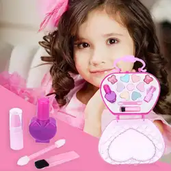 Принцесса обувь для девочек Дети ролевые игры игрушки Детский узор губная помада палитры комплект макияж Дошкольное красота