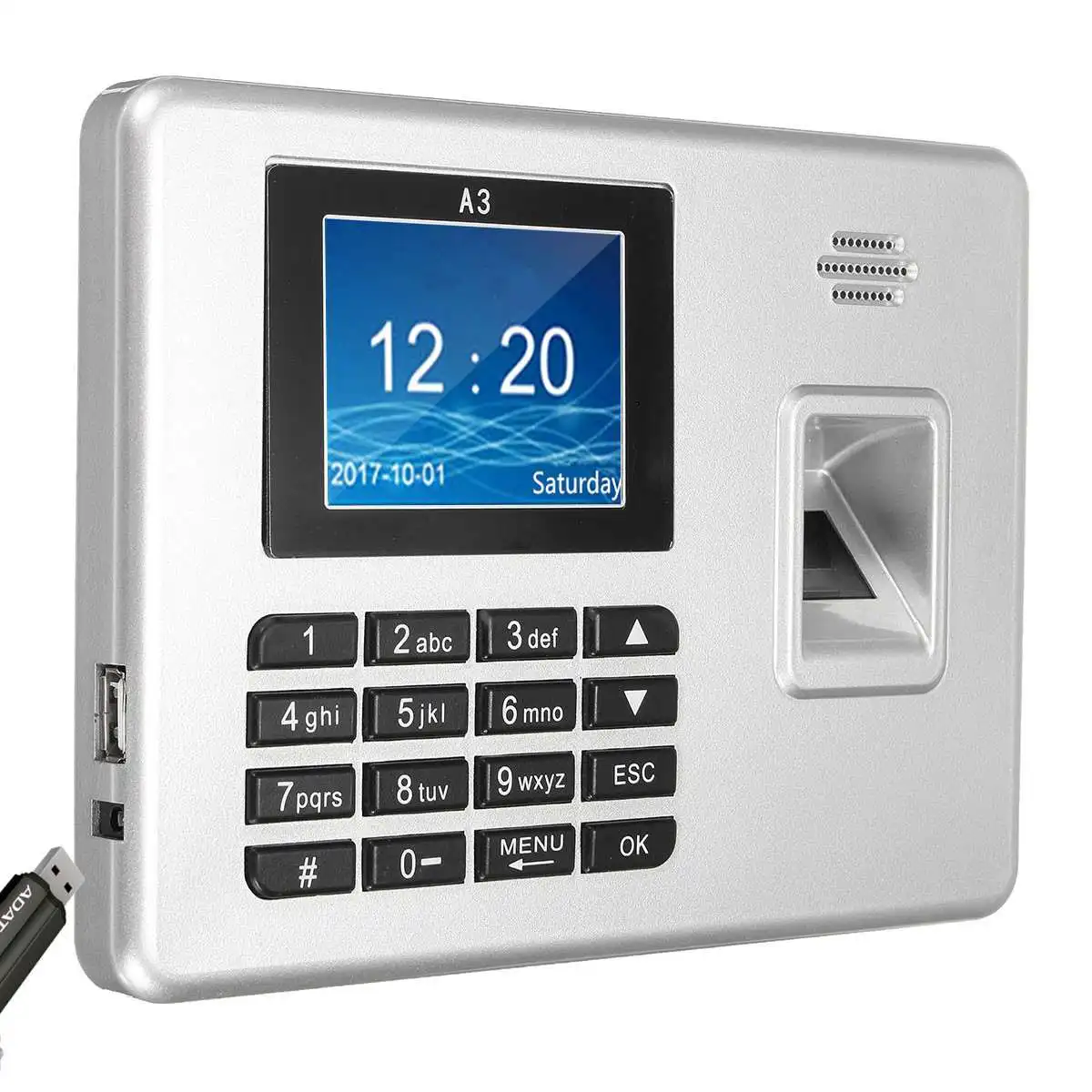 

Biometric Fingerprint Time Attendance Clock Recorder Employee Recognition Device Electronic Machine Fingerprint Usb Sensor