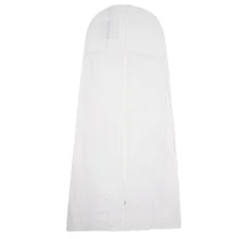 Пылезащитная свадебная одежда свадебное платье чехол для одежды висячая сумка для хранения белый 160 см/63 дюйма