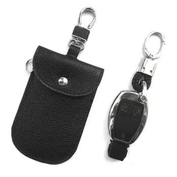 

1PC Car Key Signal Blocker Case Faraday Cage Fob Pouch Keyless RFID Blocking Bag