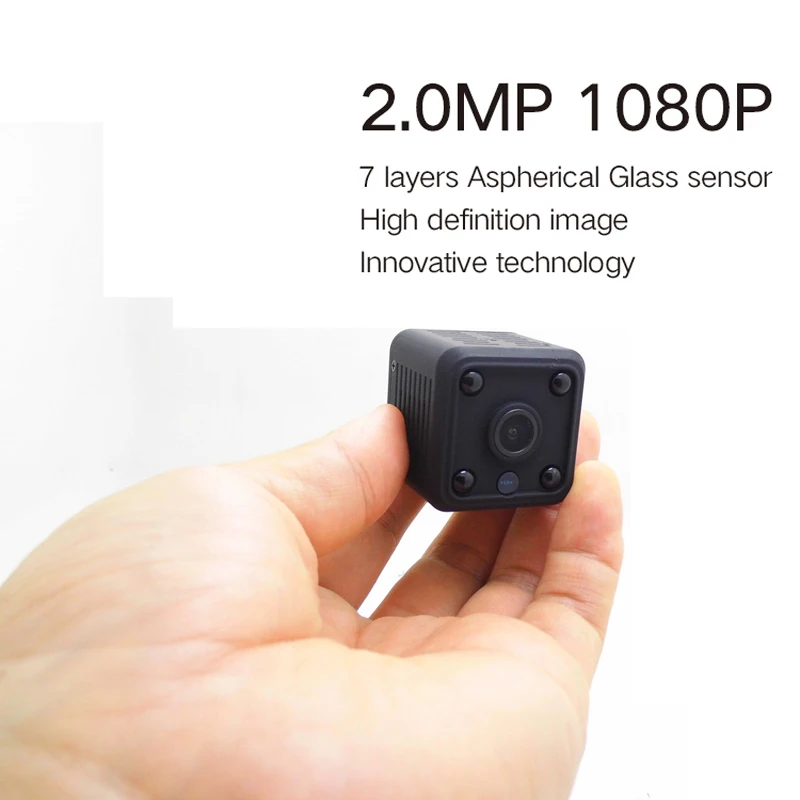 JIENUO 1080P Мини Wi Fi камера Ip батарея IpCam Cctv Беспроводная HD видеонаблюдения микро