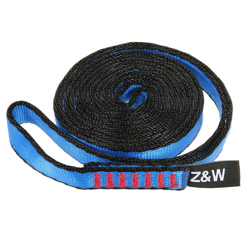 

Climbing Tool 23KN 16mm 120cm/3.9ft Rope Runner Webbing Flat Strap Belt for Mountaineering Rock Climbing Caving Rappelling Tool