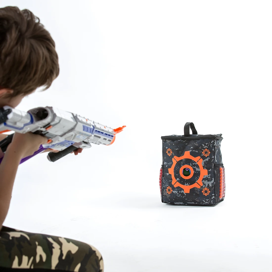 MODIKER для Nerf N strike Элитная сумка тренировок по стрельбе рюкзак + 100 мягкая пуля 25/50/100