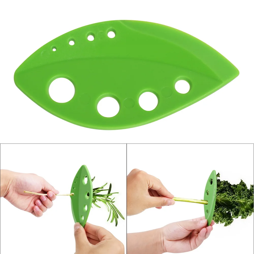 

Rosemary Thyme Cabbage Durable Gadget Kale Kitchen Gadgets Lightweight Vegetables Leaf Stripper Greens Herb Stripper