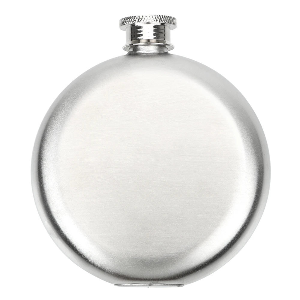 

5 oz Round Alcohol Hip Flasks Whiskey Flask Russian Liquor Pot Wine Bottle Portable Drinkware Accessories