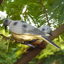 Охотничий голубь пугающая Защитная садовая приманка в виде голубя бионическая приманка для животных на открытом воздухе охотничьи птицы аксессуар приманка имитация садового декора