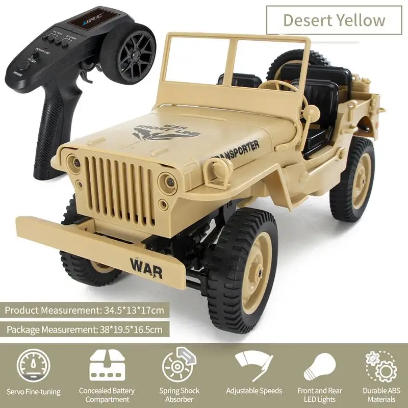 rc military jeep
