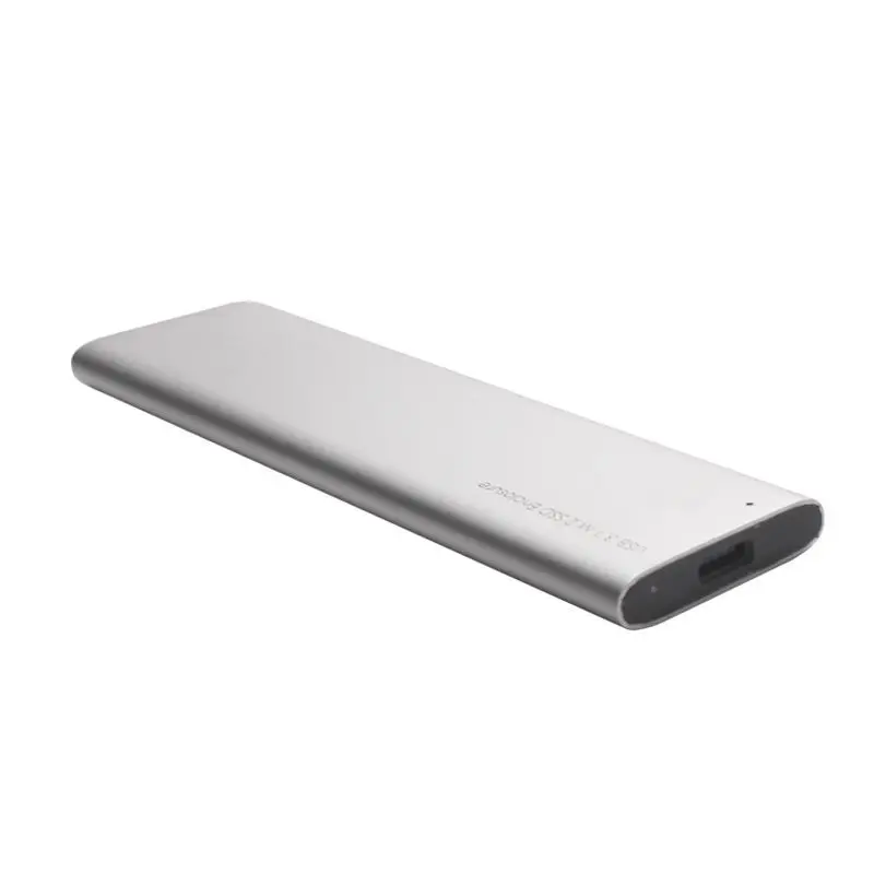 Ультратонкий 10 Гбит/с Usb 3 1 к M.2 B Key Ngff Ssd мобильный жесткий диск коробка адаптер