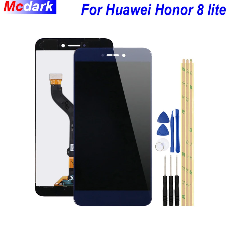 Mcdark для Huawei Honor 8 lite ЖК-дисплей и сенсорный экран дигитайзер сборка Замена +
