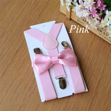 Повседневный смокинг с подтяжками и галстуком-бабочкой для маленьких мальчиков, свадебный костюм вечерние, один предмет