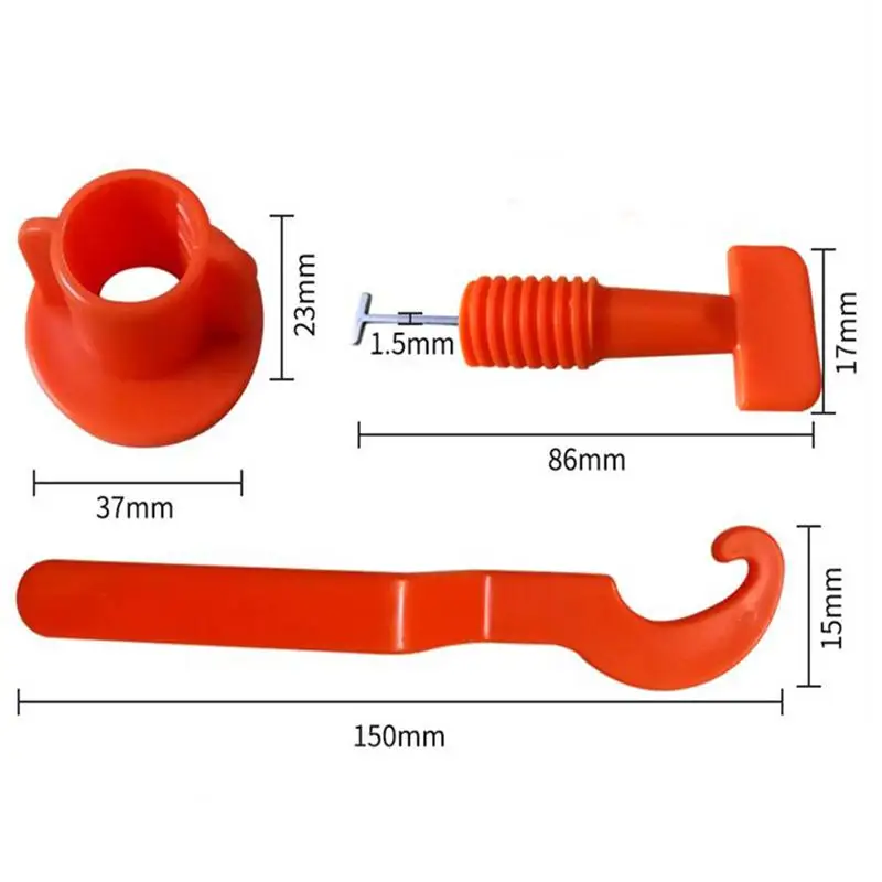 50PCS/Lot PP Tile Equalizer Leveler Floor Leveling Tile Tiling Locator Clip Tools Reusable Suit for 2mm to 16mm Tile Thickness 50PCS/Lot PP Tile Equalizer Leveler Floor Leveling Tile Tiling Locator Clip Tools Reusable Suit for 2mm to 16mm Tile Thickness