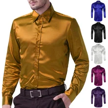 Модные мужские рубашки с длинными рукавами, сплошной цвет, плотно прилегающий мягкий, удобный, для жизни, для бизнеса, рубашки для мужчин s