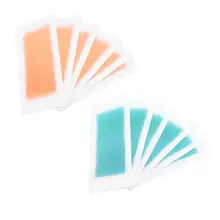 20 шт. двухсторонние нетканые эпиляция для удаления волос восковые бумаги для ног подмышек