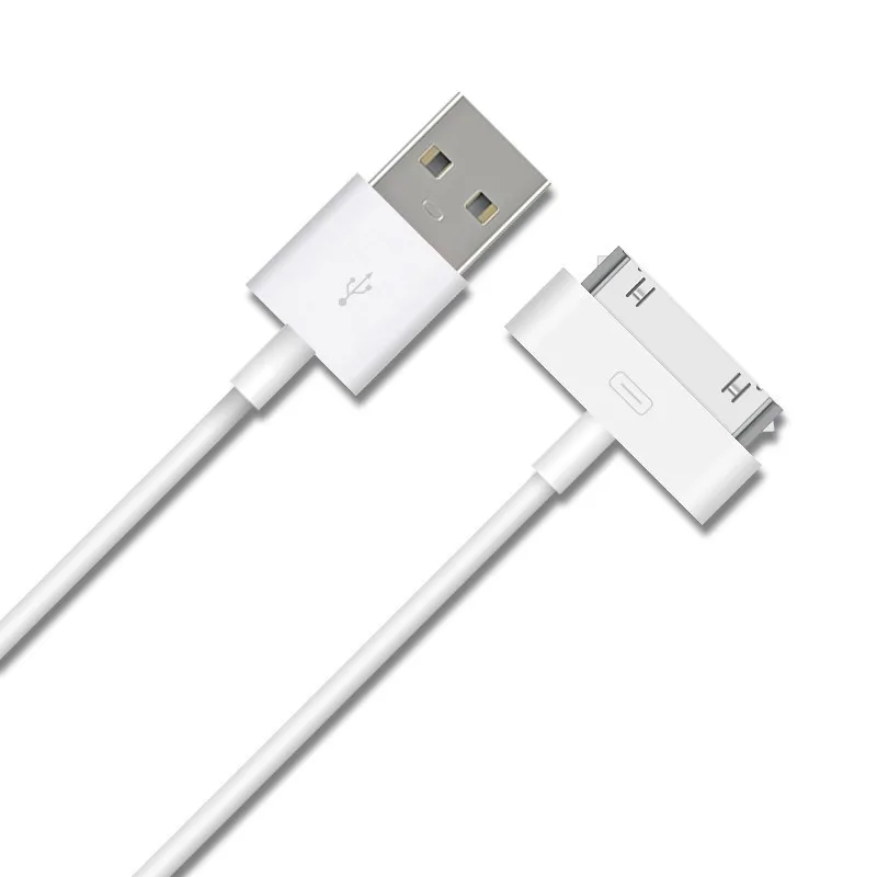 Кабель для быстрой зарядки iPhone 4 4S 3GS 3G iPad 1 2 3 iPod Nano itouch 30 Pin зарядное устройство