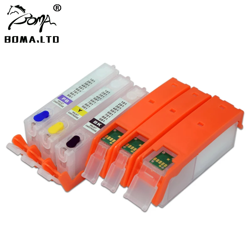 

BOMA.LTD PGI 480 CLI 481 480XXL 481XXL Refill Ink Cartridge For Canon PIXMA TS6140 TR7540 TS8140 TS8240 TS9140 TR8540 With Chip