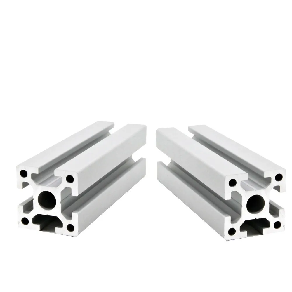 

2pcs/lot 3030 Aluminum Profile Extrusion European Standard Anodized Linear Rail Aluminum Profile 3030 DIY CNC 3D Printer Parts