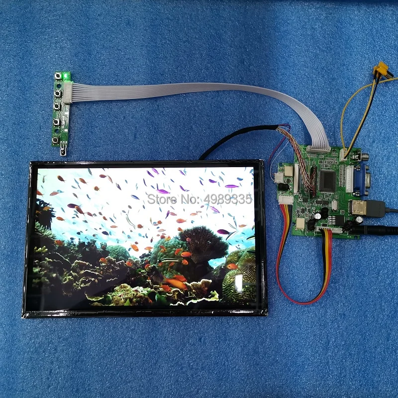 Монитор игровой для автомобиля 10 1 дюйма HDMI VGA AV|Мониторы| |