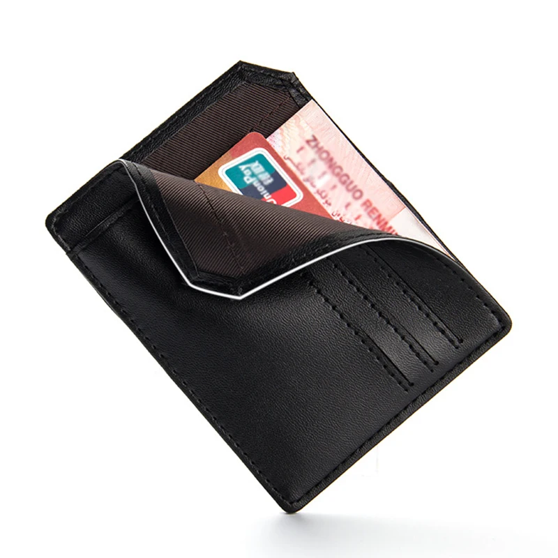Твердые пояса из натуральной кожи чехол для кредитных карт для мужчин женщин банк ID держатель водительские права 8 шт. держател