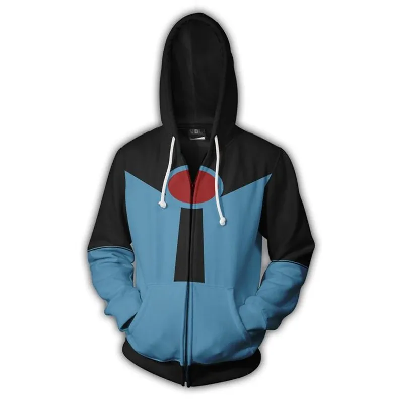 

BIANYILONG 2018 new Men Women Hooded The Incredibles 3D Printed Hoodies Tracksuit zipper hoody hooded hip hop tops Zip hoodie