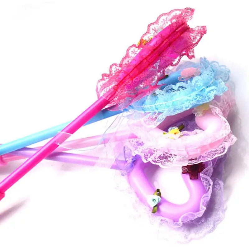 Светящаяся волшебная палочка-волшебная палочка игрушки сердце любовь Принцесса леденец флэш-палка детский подарок светящаяся игрушка