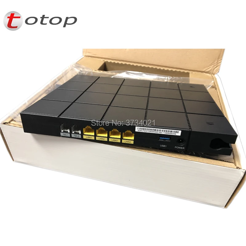 Бесплатная доставка HN8245Q GPON EPON 10GE ONU ONT 4GE + 2Tel 2USB 2WIFI BBU такая же функция как HG8245H HG8240H